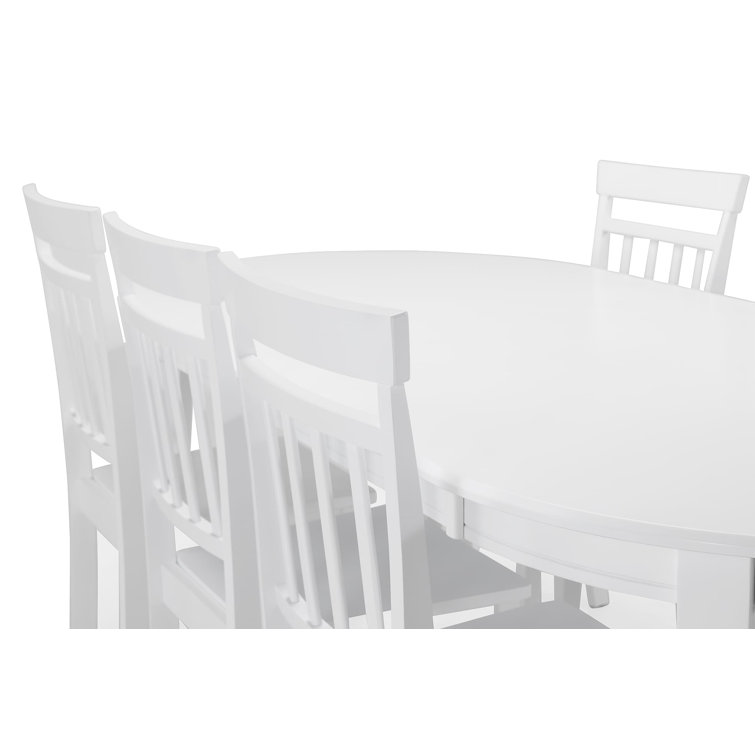 Marlow Home Co. Stetsonville 6 Person Solid Wood Dining Set Wayfair